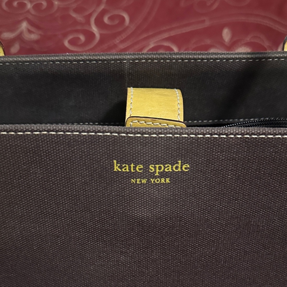 Kate Spade Black and Yellow Tote Bag - Picture 2 of 13